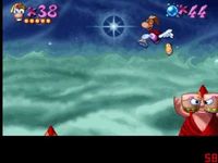 une photo d'Ã©cran de Rayman (Playstation) sur Sony Playstation